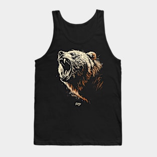 Grizzly Bear Challenges Tank Top